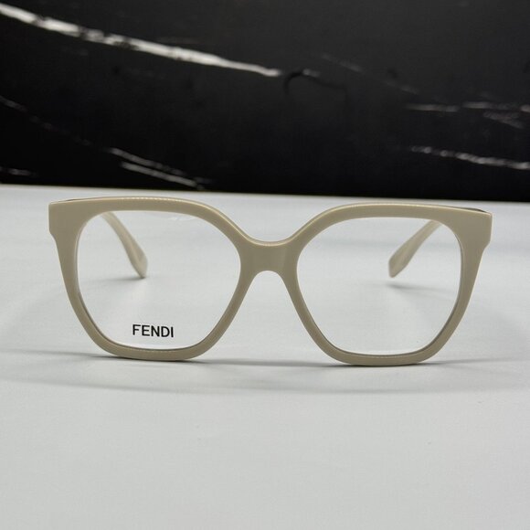 NEW FENDI FE50087I 057 EYEGLASSES WHITE WOMEN EYEWEAR - Picture 4 of 10